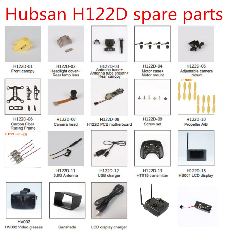 Holy Stone Drone Hs720 - Hubsan H122D X4 RC Drone Quadcopter