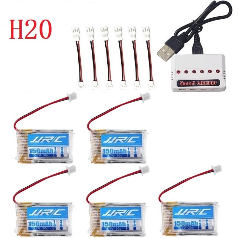 Baterai JJRC H20 Asli 3.7V 150 - Fpv Drone Charger ulasan dan harga