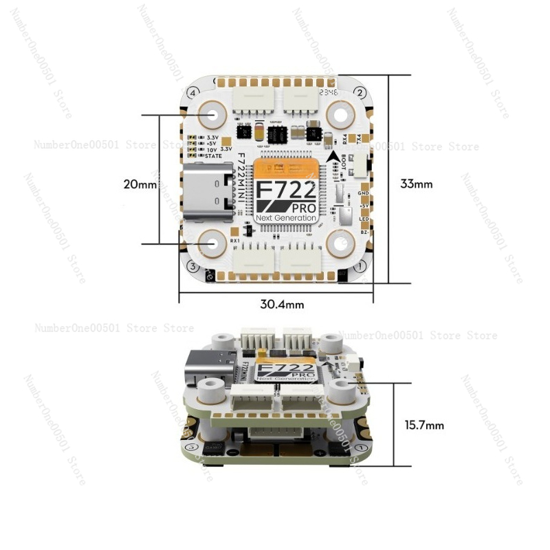 GOKU F722 PRO V2 MPU6000 Fligh - Betaflight Fc F7 ulasan dan harga