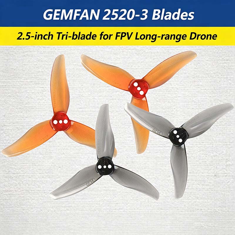 Baling-baling Gemfan Hurricane - Fpv Drone Propeller ulasan dan harga