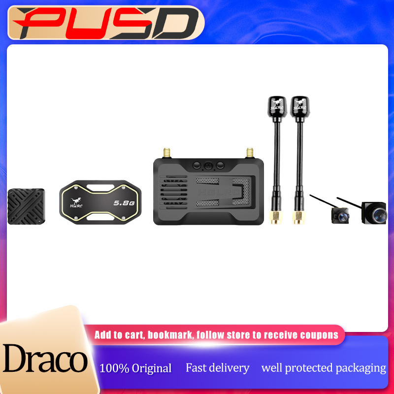 HGLRC Draco A1/A2 5.8Ghz HD VT - Fpv Drone Vtx ulasan dan harga